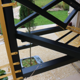 Création de pergola avec toiture véranda en PVC Gex